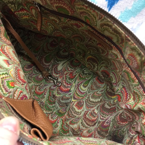 Dooney & Bourke | Cognac Satchel w/shoulder strap - Picture 5 of 8